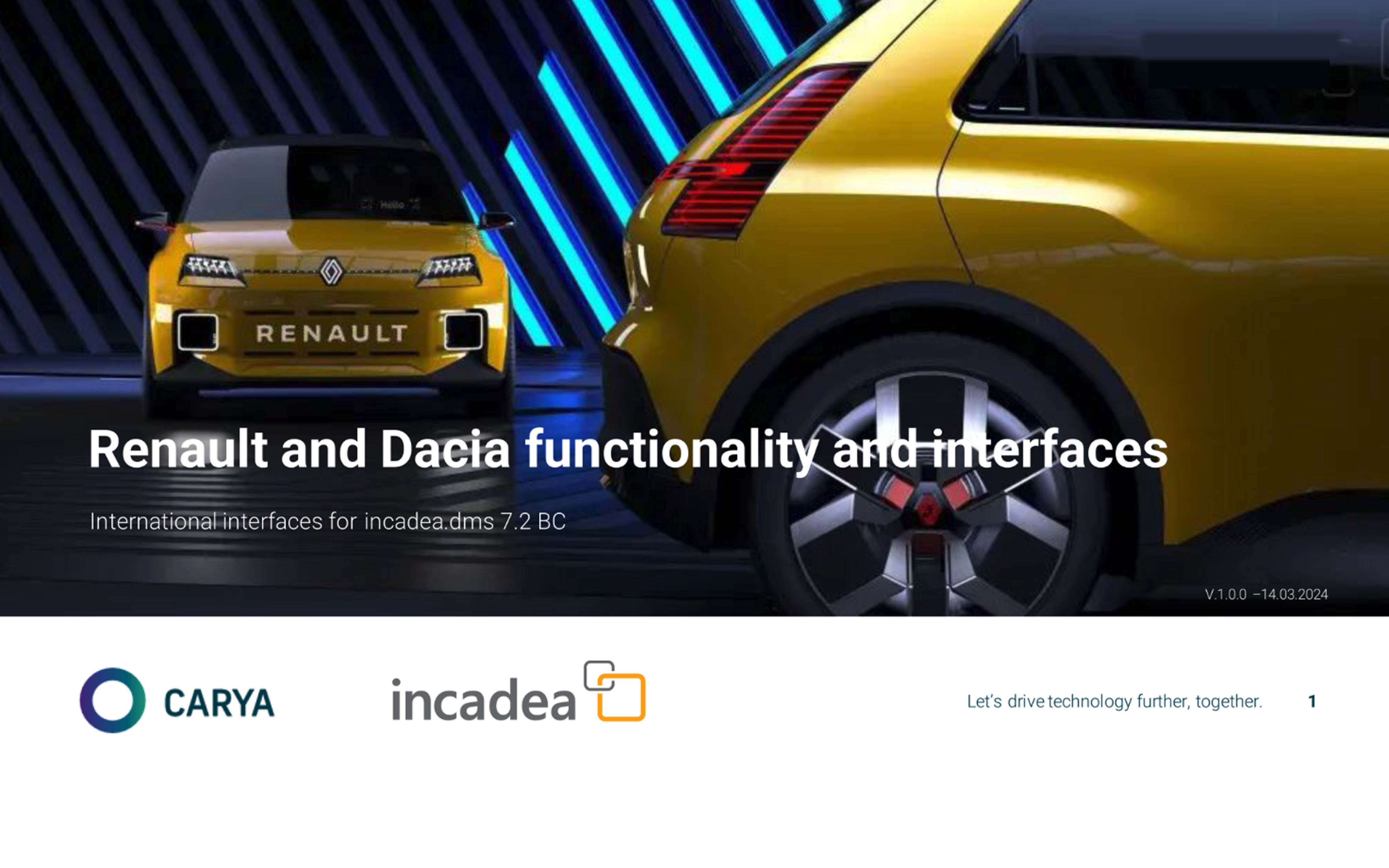 Renault Groupe Make Layer for incadeadms